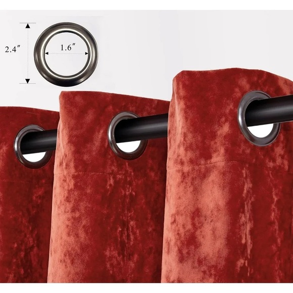 Elegant Velvet Curtain set - Picture 6 of 8